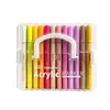 Marcadores de Acrílico Líquido de Color Verdadero con Puntas Suaves, Lavables y Apilables por Color, Marcadores Especiales de Acuarela para Niños y Estudiantes de Primaria