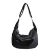 Estilo Coreano 2026 Nuevo Bolso de Nube Plegado de Nicho, Bolso Dumpling Dulce y Versátil para el Trabajo, Bolso Cruzado de Gran Capacidad para Niñas