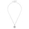 Colgante Brújula OVNI de Moissanita para Mujer, Plata Esterlina S925, Collar de Lujo Brillante de Alta Gama, Venta al por Mayor Transfronteriza