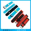 Fornecimento direto de fábrica, relógio inteligente, pulseira de silicone com liberação rápida para orelha crua, 20 mm, nova moda, pulseira monocromática bicolor
