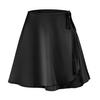 Falda de Satén para Mujer de Comercio Exterior Transfronterizo Falda Corta A-line de Una Pieza con Cordones de Cintura Alta Falda Cruzada de Ácido Acético de Color Sólido Europeo y Americano