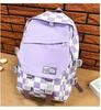 Mochila escolar para estudiantes de secundaria, estilo universitario, combinable, moderna, de gran capacidad, multicapa, resistente a la suciedad y al agua, 2023