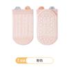 Calcetines cortos de verano de algodón fino sin costuras para bebé, calcetines de malla de tubo corto, calcetines de piso antideslizantes para bebés y niños pequeños, calcetines de bote con dispensador de oso
