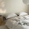 Conjunto de Cama de Quatro Peças Tie-Dye Estrelado com Bolinhas Classe A 60 Fios Grau L Lenzing Tencel Estilo Luxo de Verão para Dormir Nu, Simples e Elegante