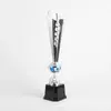 Fábrica de demostración Nuevo trofeo hueco universal para estudiantes Premio empresarial Trofeo de premio Logotipo personalizado gratuito