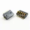 Conector de bateria em arco para massageador horizontal 5 pinos espaçamento 2,5 altura 5,5 com assento de mola tipo coluna BC-1-511