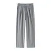 Calça Social Estilo Japonês Nanxia com Caimento de Alta Qualidade, Calça Reta de Outono para Homens, Calça Casual Solta, Calça Masculina Tendência