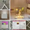 Pizarra de dibujo Halloween DIY borrable transfronteriza, Juguete de manualidad luminoso Navidad tablero de escritura, Juego de adornos de pizarra grande