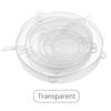 Tampas de Silicone Premium para Panelas, Grandes e Elásticas, Tampas Redondas e Quadradas para Tigelas, Plástico Filme de Silicone para Alimentos, Conjunto de 7 Peças de Tampas de Silicone para Alimentos