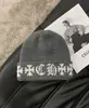 Gorro de Punto Grueso Cálido de Doble Capa Nuevo Otoño/Invierno 2025 para Mujer, Protección para las Orejas, Cálido, Circunferencia de Cabeza Grande, Gorro Slouchy de Moda