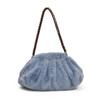 2024 Nueva Moda Personalizada Nubes de Peluche Moda Plisada Bolso de Cadena para Mujer Popular Bolso de Hombro Bajo el Brazo Comercio Exterior