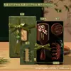 Um presente prático e elegante para o Dia do Professor, perfeito para professoras e professoras de turma; um presente de alta qualidade e bem pensado para expressar gratidão; Conjunto de presente de pente de sândalo novo estilo 2026