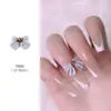 Aleación Joyería para Uñas Color Popular de Internet Lazo Joyería Pequeña Rosa Negro Mariposa Decoración para Uñas Accesorios