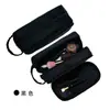 Bolsa de Maquillaje Impermeable de Gran Capacidad Portátil para Salidas Viajes de Mano Bolsa de Almacenamiento en Capas con Múltiples Compartimentos Tacto de Alta Gama Neceser