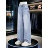 Jeans Curvos Estilo Americano Patchwork Transición Verano-Otoño 2026 M-5XL GK26526-TeP44