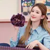 Nuevo Diseño Coreano de Nicho Hecho a Mano Encaje Plisado Encaje Banda para el Cabello Doble Capa Intestino Grande para el Cabello Accesorios para el Cabello