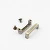 Accesorios de hardware para equipaje, dorado claro, plateado, pistola, negro, accesorios de hardware para bolsos, puente de arco para bolsos, tornillo para bolsos, puente de arco para bolsos