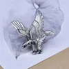 Broche de Águila Vintage de Venta Caliente Transfronterizo Europeo y Americano, Accesorio para Traje, Insignia de Ropa Versátil y Elegante