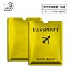Portatarjetas antirrobo lámina de plata portatarjetas rfid anti-escaneo estilo ins anti-desmagnetización lámina de aluminio láser protector nfc portatarjetas