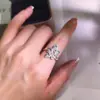 Anillo de Plata S925 con Piedra de Cristal Natural para Mujer Ajustable Serie Transfronteriza de Piedras de Colores Peridoto Topacio Estilo Caliente Xiaohongshu