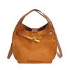 Bolsa de Mão Texturizada de Alta Qualidade Vintage, Bolsa Saco para Mulheres, Novo Modelo Inverno 2025, Bolsa de Ombro Transversal Simples e Versátil de Nicho
