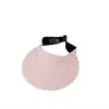Sombrero de sol de verano sin costuras integrado, sombrero de sol plegable de copa abierta, protección UV para deportes al aire libre y ciclismo, hace que la cara se vea más pequeña