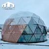 6 m 7 m Cor de Madeira Vidro Estrela Quarto Cúpula de Vidro Tenda Resistente ao Frio Resistente à Neve Hotel Alojamento Local Quarto de Tenda