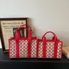 Bolsa tote feminina vermelha estilo coreano, novo modelo 2026, bolsa para noiva, bolsa para madrinha de casamento, bolsa de mão para o dia a dia