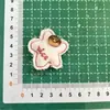 Nova Série de Tecidos Desenho Animado Colorido Fofo Estilo Floresta Flor Estrela de Cinco Pontas Acessórios de Cabelo e Roupas Artesanais DIY