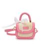 Bolso de Mano para Niños Diseño Nicho de Moda 2025 Nuevo Trendy Versátil de Un Hombro Cruzado Elegante Silla de Montar Simple