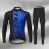 Roupa de Ciclismo Fina de Secagem Rápida com Proteção Solar para Primavera e Verão, Conjunto de Manga Longa, Equipamento de Ciclismo de Estrada e Montanha Masculino e Feminino