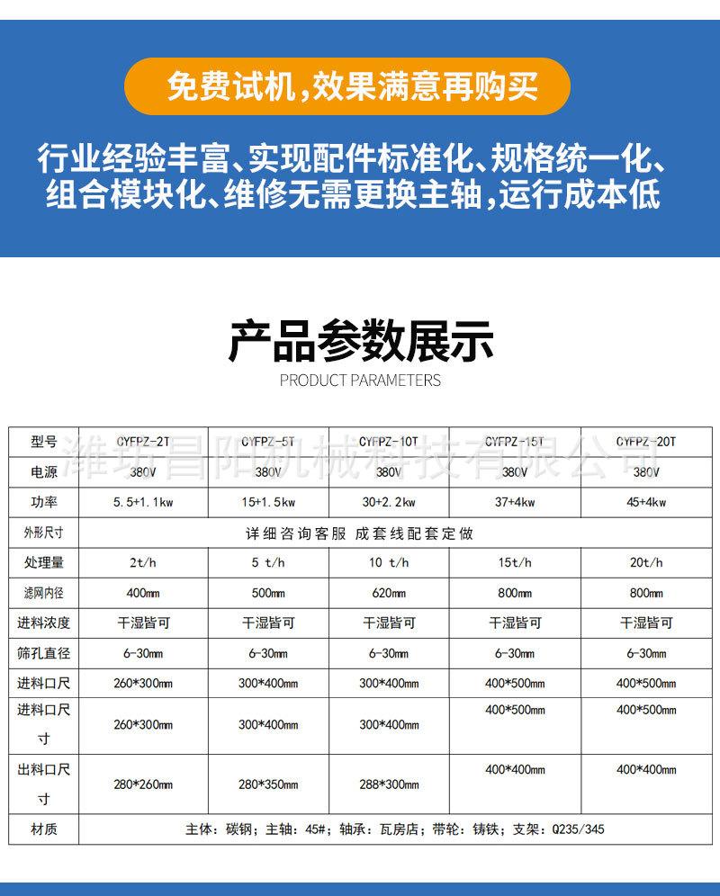 餐厨垃圾分选破碎制浆一体机_03