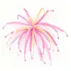 Balões de Fogos de Artifício Longos Coloridos para Decoração Escolar Dopamina Decoração de Aniversário de Bebê Balões Mágicos Longos