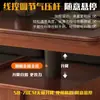 Mesa de Centro Móvel de Madeira Maciça, Mesa de Chá Multifuncional Ajustável, Carrinho Dobrável para Apartamento Pequeno, Mesa de Chá, Sofá, Mesa de Jantar, Uso Duplo, Madeira Natural