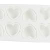 Molde de silicona para mousse de amor de 8 piezas, molde para postre francés, herramienta para hornear gelatina de chocolate para el Día de San Valentín