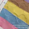 Bolsa de Cosméticos de Felpa de Camelia Almohada Sombrero para el Sol Pantuflas Bolsa Tote de Juguete Traje de Baño Jacquard Floral Felpa