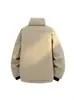 Chaqueta de Algodón con Relleno de Plumas y Cuello Alto para Hombre, Invierno, Acolchada, Engrosada, Holgada, Protección contra el Frío, Calidez, Chaqueta Tipo Pan, Ropa de Invierno para Jóvenes, Chaqueta de Algodón, Ropa de Abrigo