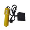 Grúa pequeña elevadora eléctrica de 220 V con microinterruptor doméstico, interruptor de 2 botones, controlador de manija superior e inferior