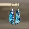 Pendientes colgantes artísticos retro color piedra emperador natural elegantes elegantes elegantes elegantes pendientes para mujer pendientes pendientes
