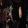 Pulsera Yuhong Nuevo Dragón para Hombre Pulsera Retro Agresiva Tendencia Pulsera para Hombre Quilla Viento Frío Sentido Avanzado Salida de Fábrica