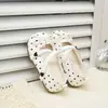 Zapatos de cuero para niña, nuevo modelo de otoño, lazo de lunares, estilo Lolita dulce francés, zapatos de princesa, zapatos de rendimiento para niños con suela blanda