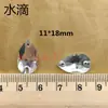 Vidrio de cristal diamantes de imitación cosidos a mano base plana doble agujero diamantes de imitación para manualidades forma irregular piedras de doble agujero piedras cosidas a mano ojo de caballo gota de agua óvalos diamantes de imitación