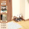 Puerta de Entrada de Casa de Alquiler Zapatero Estilo Estrecho Ahorrador de Espacio Hogar Multicapa Simple Estante Organizador de Almacenamiento de Zapatos