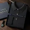Suéter de Cachemir 100% Puro de Hilo Fino para Hombre, 68 Piezas, Cuello Polo, Jersey, Lavable a Máquina, Color Sólido, Suéter de Punto de Alta Gama