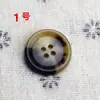 Botões Flor de Resina em Estoque com Haste Quatro Furos Versátil para Casaco Trench Coat Jaqueta de Lã Calça de Terno