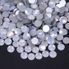 King Wei Chen Strass em Forma de Leque Ab Soltos Strass Redondo Transparente com Fundo Plano Atacado Vidro de Cristal Strass para Nail Art Joias
