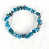 Gema de Cristal Natural Pulsera de Cristal Blanco Amatista Pulsera Irregular Joyería Decoración Personalizada Fabricante Mayorista