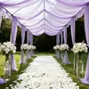 Cortina de Gasa de Malla Borgoña Más Vendida de Amazon para Fiesta de Bodas, Fiesta de Cumpleaños, Decoración de Fondo, Red de Gasa para Bodas