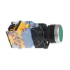 En Oferta Interruptor Pulsador LA38-11D Cabeza Plana Auto-retorno con Luz