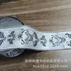 6cm Jacquard fio tingido borda cortina sofá toalha Hanfu tecido roupa de cama Hanfu fita renda